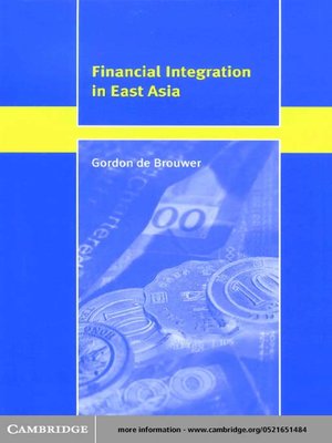 cover image of Financial Integration in East Asia